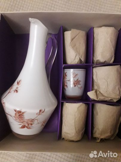 Подарочный набор стекло хрусталь, 7 предметов