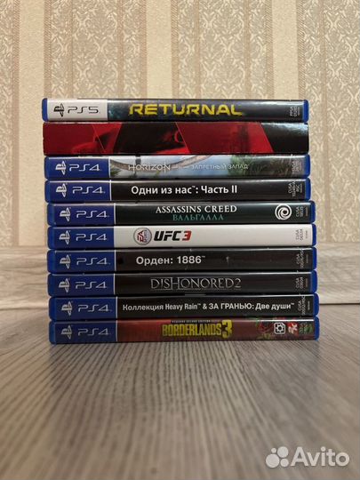 Игровые диски ps4 ps4 топовые