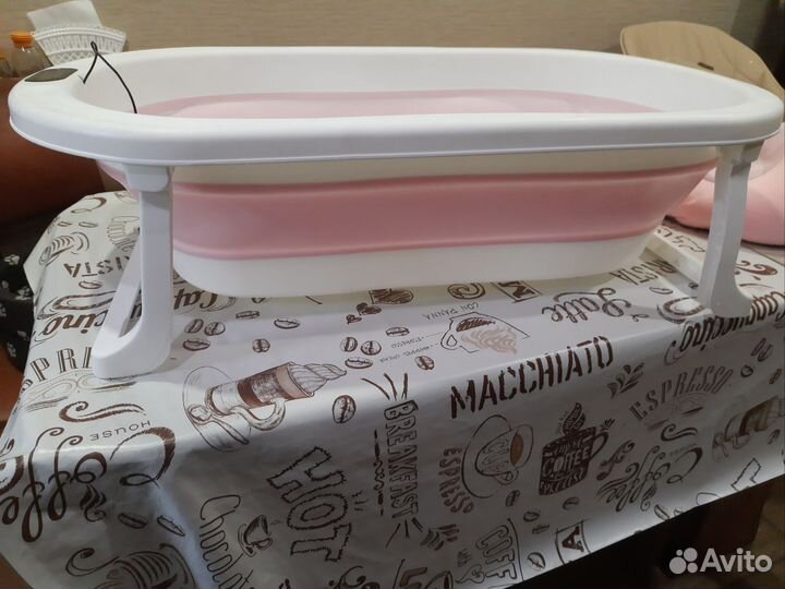 Ванночка для купания с термометром