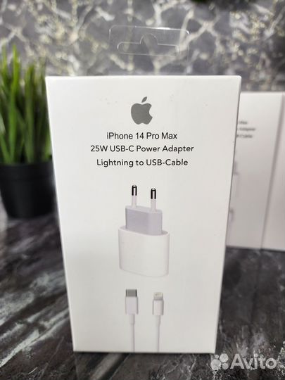 Быстрая зарядка на iPhone 25w 