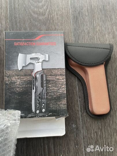 Мультитул топор туристический 19в1 нож пассатижы