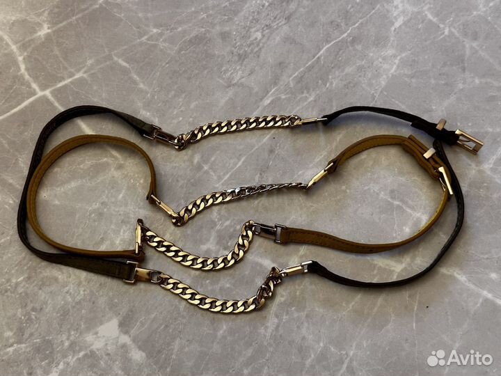 Ремни кожаные Zarina