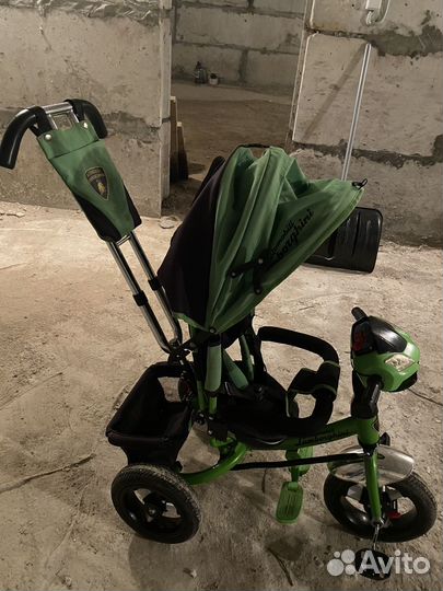 Детский трехколесный велосипед lamborghini