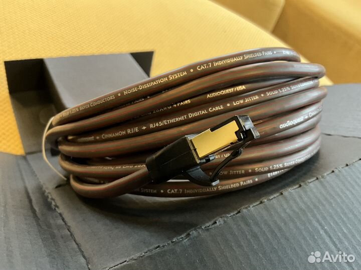 Интернет кабель AudioQuest RJ45 Cinnamon 5 м