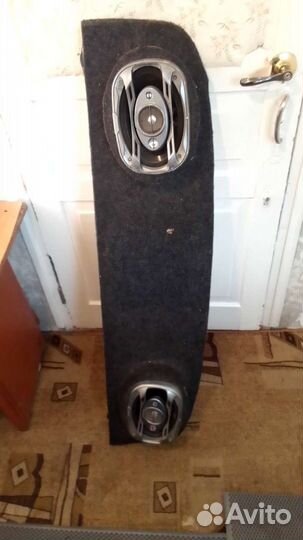 Полка с колонками на Ваз 2107