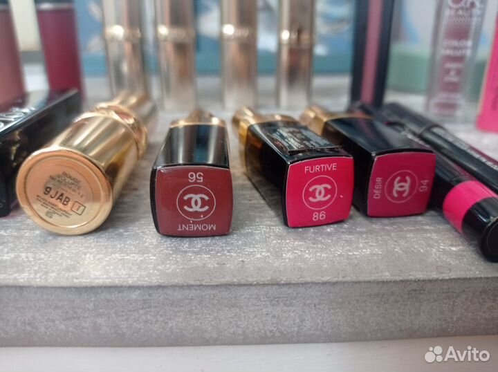 Помада Chanel burberry l'oreal и др