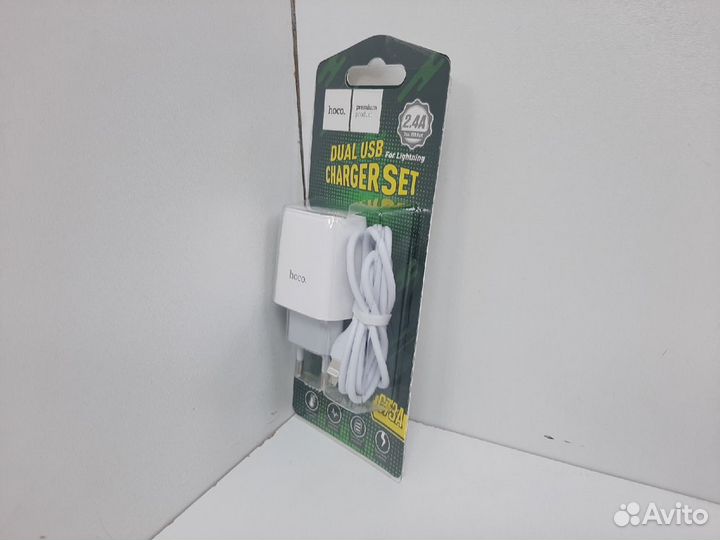 Сетевое зарядное устройство hoco Сетевое C73A Glor