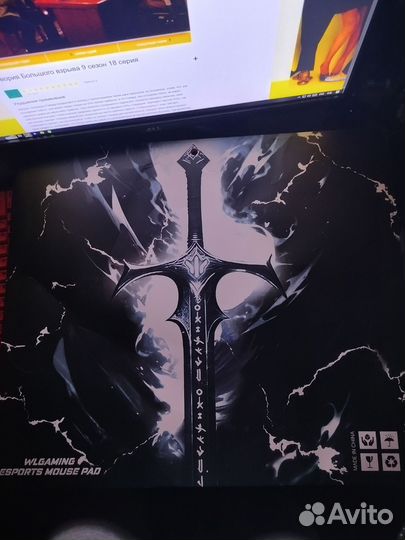 Коврик для мыши wlmouse sword