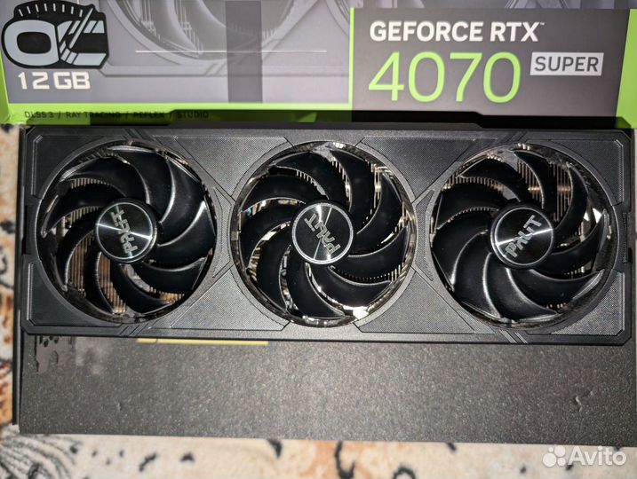 RTX 4070 Super Palit JetStream OC 12Gb GeForce