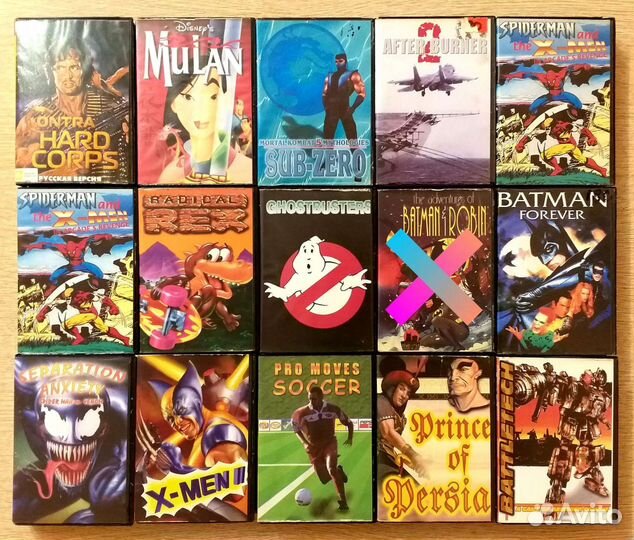 Картриджи для сега (sega)