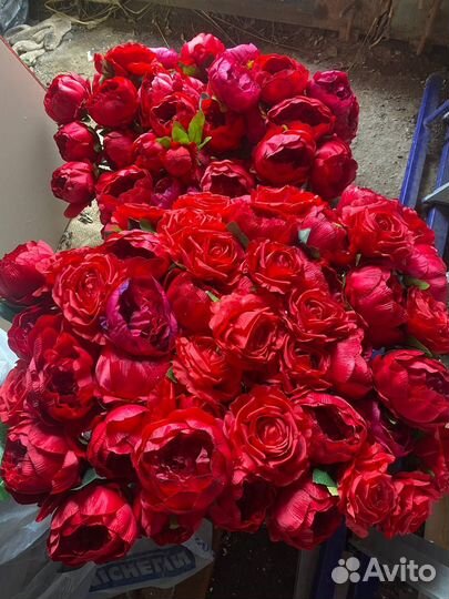 Искусственные цветы для декора свадьбы