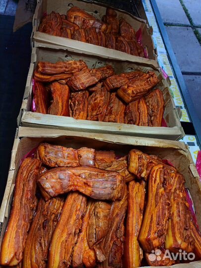 Коптильный цех в Большеречье