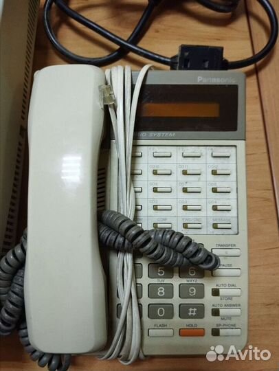 Мини-атс Panasonic KX-TA616 + Сист.телефон