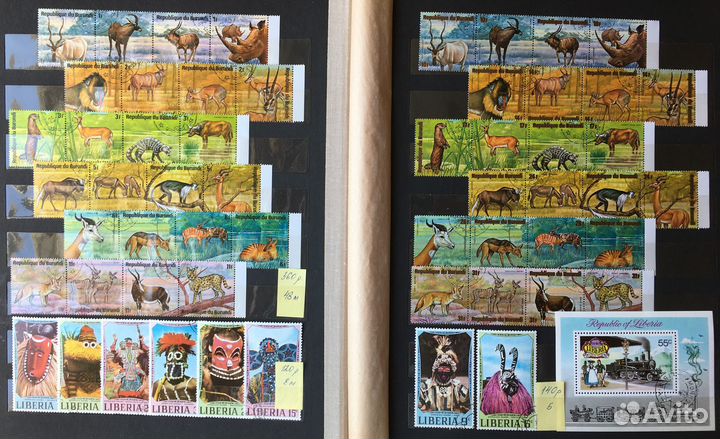 Серии иностранных марок по тематике, часть 1