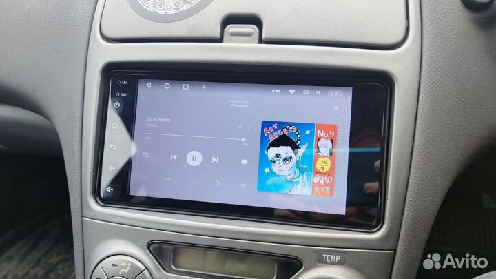Toyota caldina Android магнитола 9 teyes