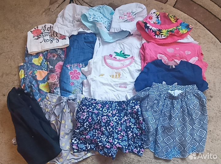 Детские вещи пакетом на девочку 110-116
