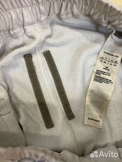 Rick owens штаны