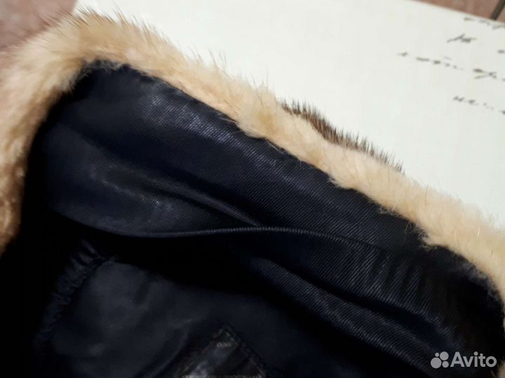 Берет норковый