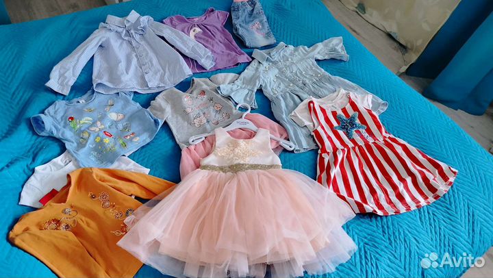 Вещи пакетом на девочку