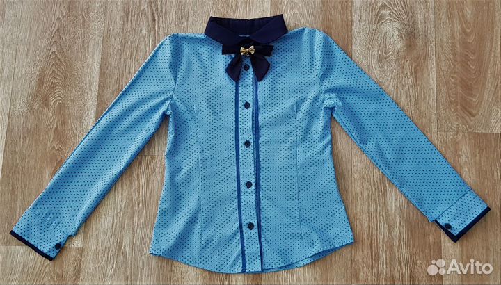 Блузка б/у марка «Лютик» 128 р