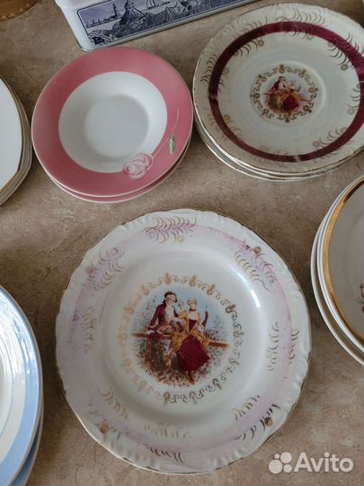 Тарелки винтаж