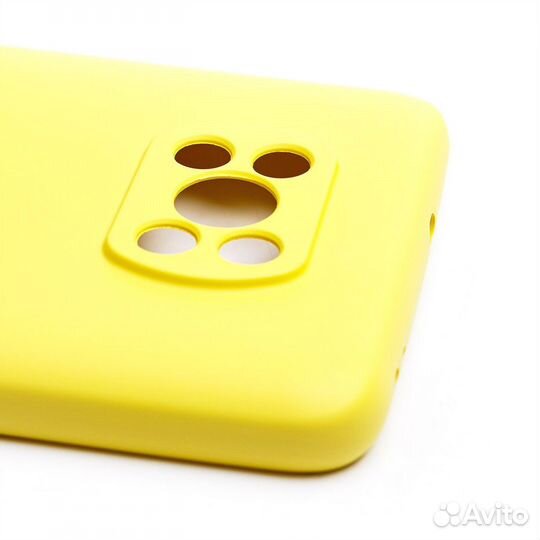 Чехол Full Original Design для Xiaomi Poco X3 желт