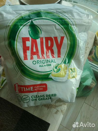 Капсулы Бельгия 2 уп.для посудомойки