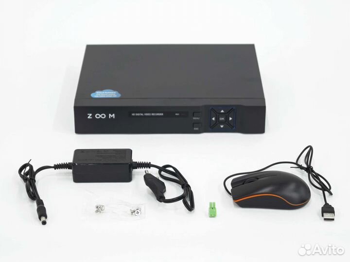 Видеорегистратор (ресивер) 4 канальный для камер