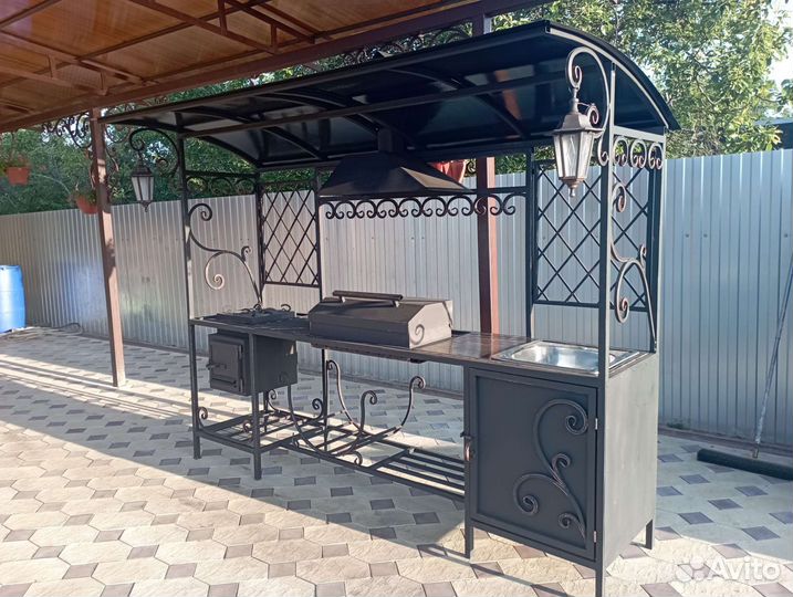 Мангал лофт