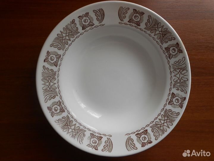 Тарелки суповые СССР, 3 шт