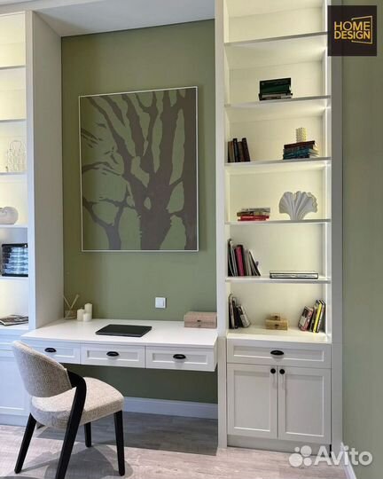 Шкаф с рабочей зоной на заказ