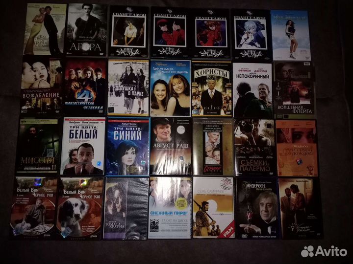 Фильмы на лицензионных DVD дисках