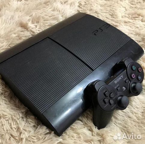 PS 3 super slim 500 GB 40+ игр на приставке