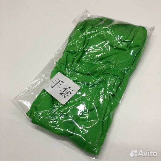 Перчатки хромакей dofa зеленые