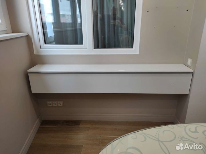 Белая тумба навесная икеа