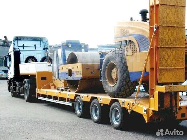 Грузоперевозки тралом негабаритных грузов