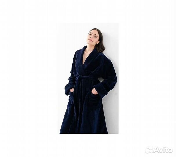 Халат махровый GoodNight Bamboo 52-54 (xхl) темно