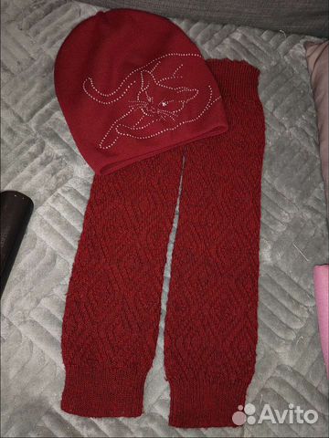 Комплект шапка,гетры