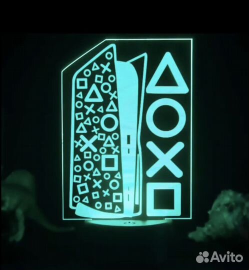 3d светильник