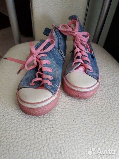 Кеды для девочки бу