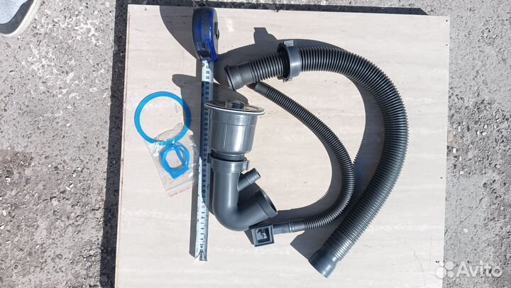 Сильфон для кухонной мойки новая