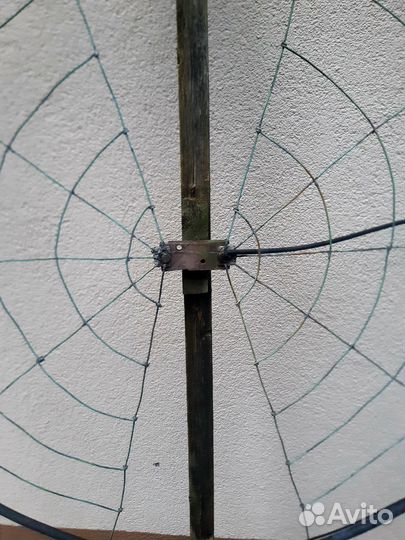 Антенна FM, TV диапазона медная