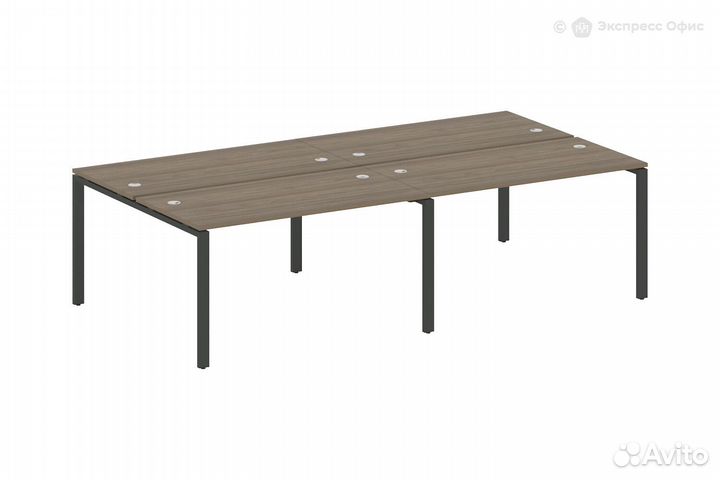 Стол-бенч двойной на 4 раб. места Metal system sty