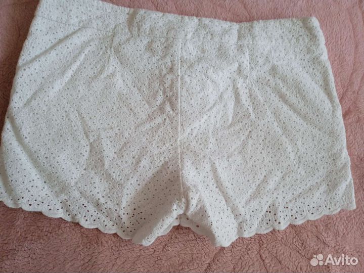 Шорты кружевные шитье М