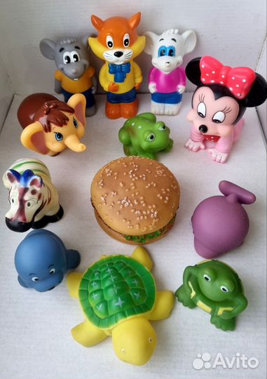 Резиновые игрушки