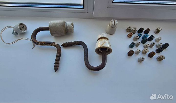 Розетки,выключатели и электропатроны СССР