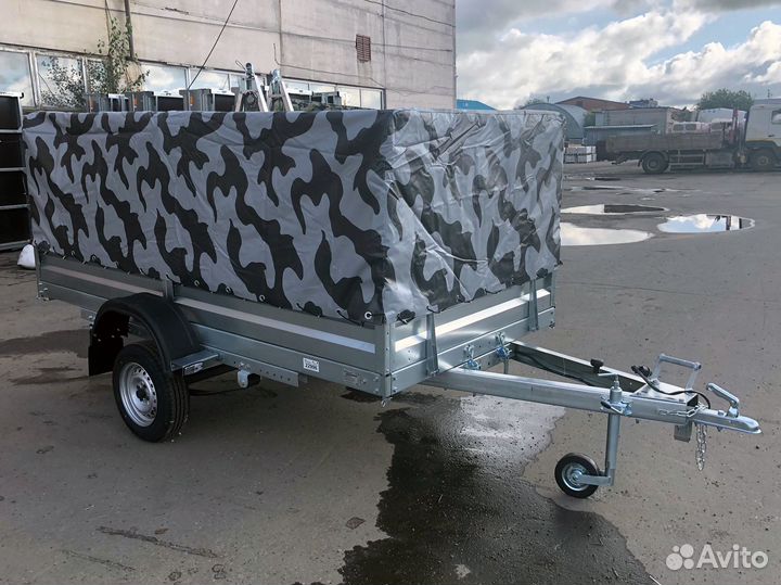 Прицеп 3,0х1,5х1.0 c подрамником на рессоре Газель