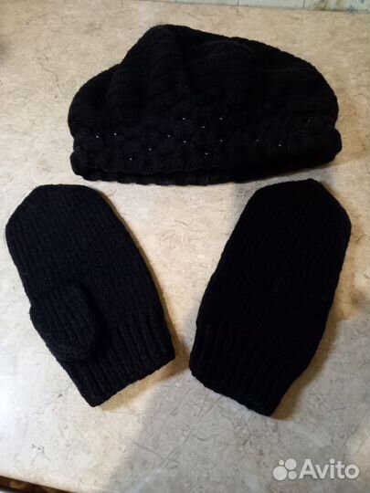 Шапочка и варежки