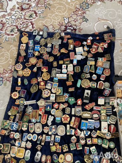 Значки СССР коллекция