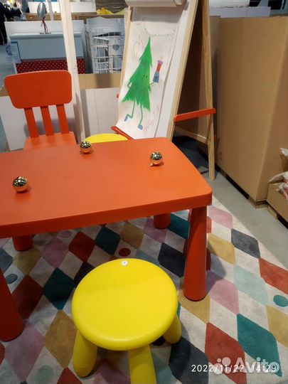 Детская табуретка mammut IKEA